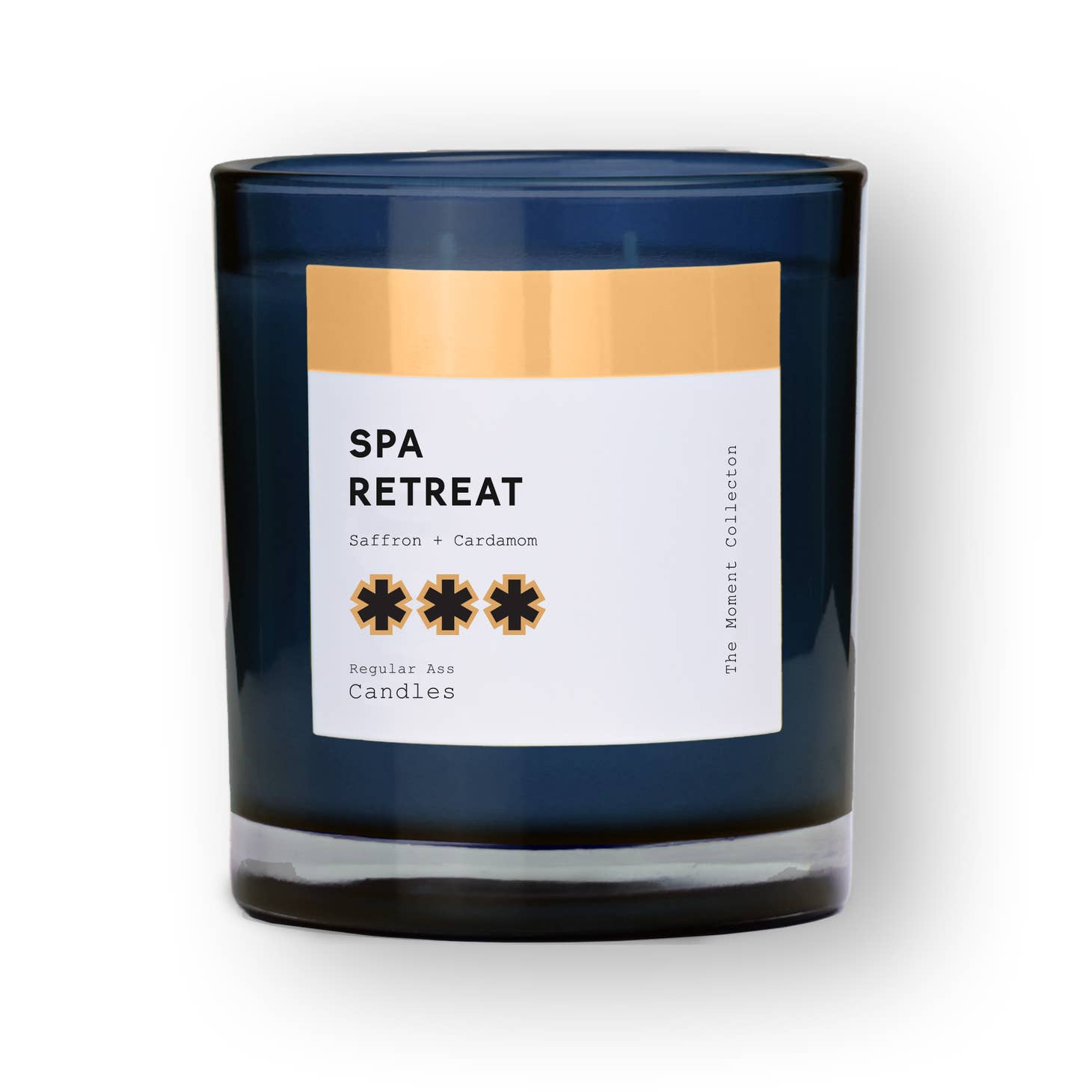 Regular Ass Candles - Spa Retreat 11oz Candle, Saffron + Cardamom