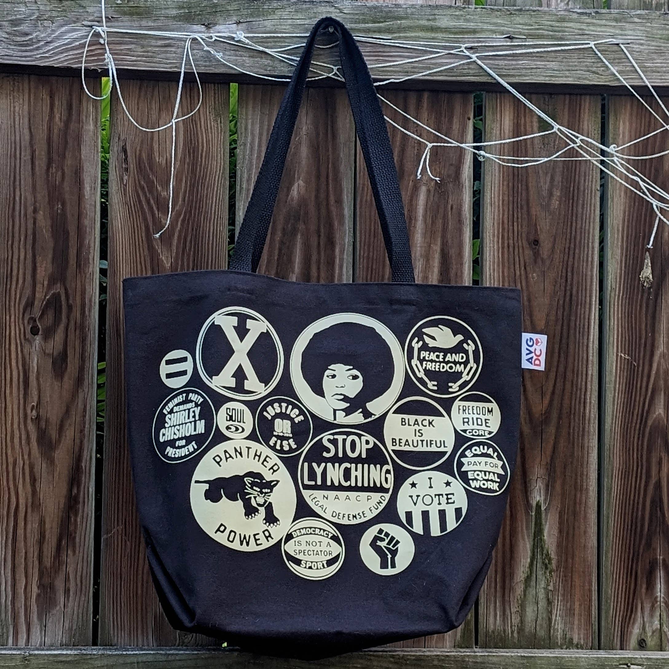 All Very Goods - Tote Bag - Power Button (Black)