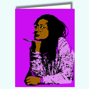 CheerNotes - Alice Walker Inspiring Black Author Card | Activist Feminist
