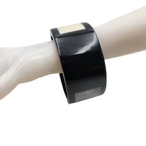 Treasure Jewelry - Multicolor Layered Resin Bangle Handmade Lucite Resin Bangle