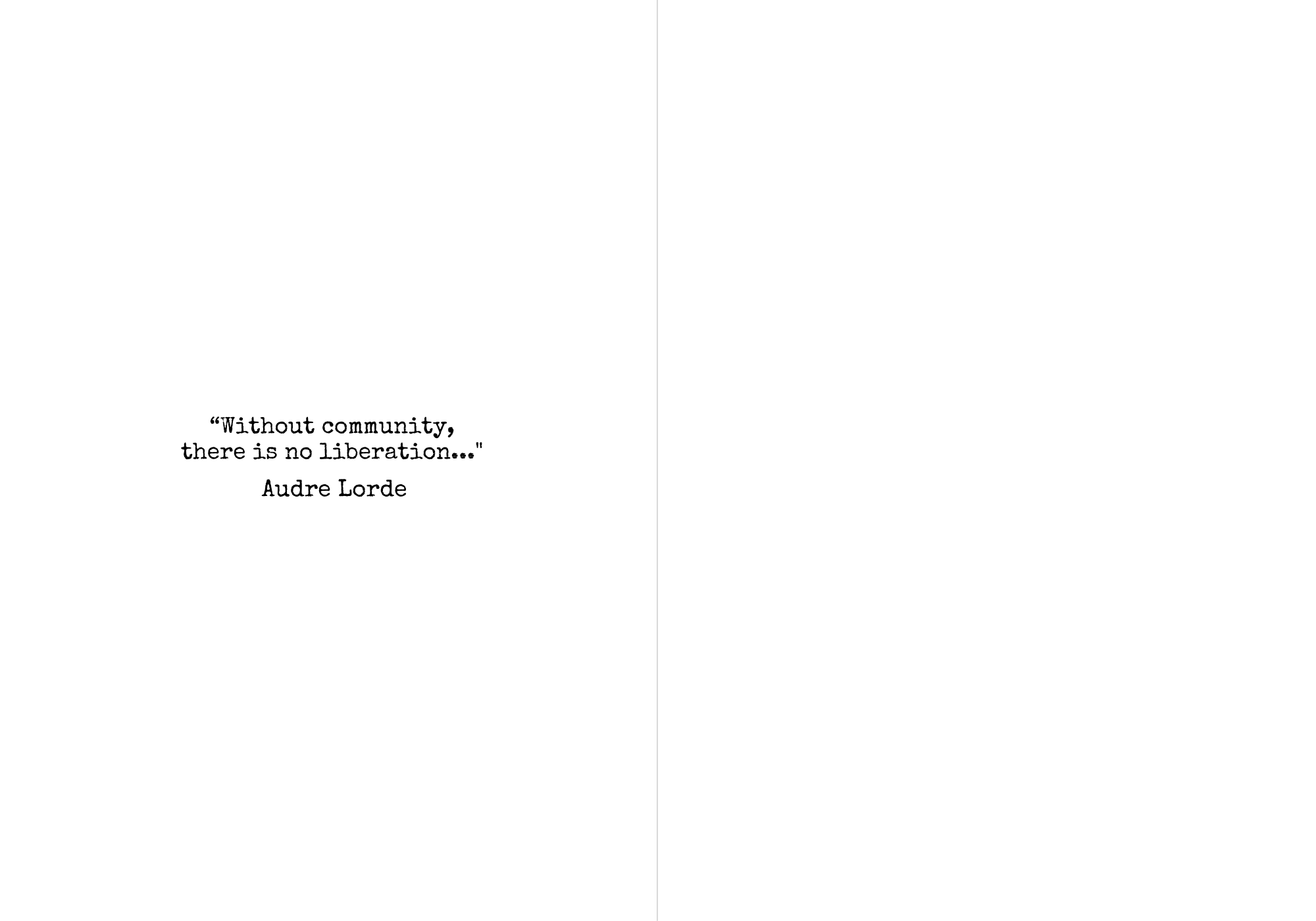 CheerNotes - Audre Lorde -Iconic Black Author Art Card, Book Lovers