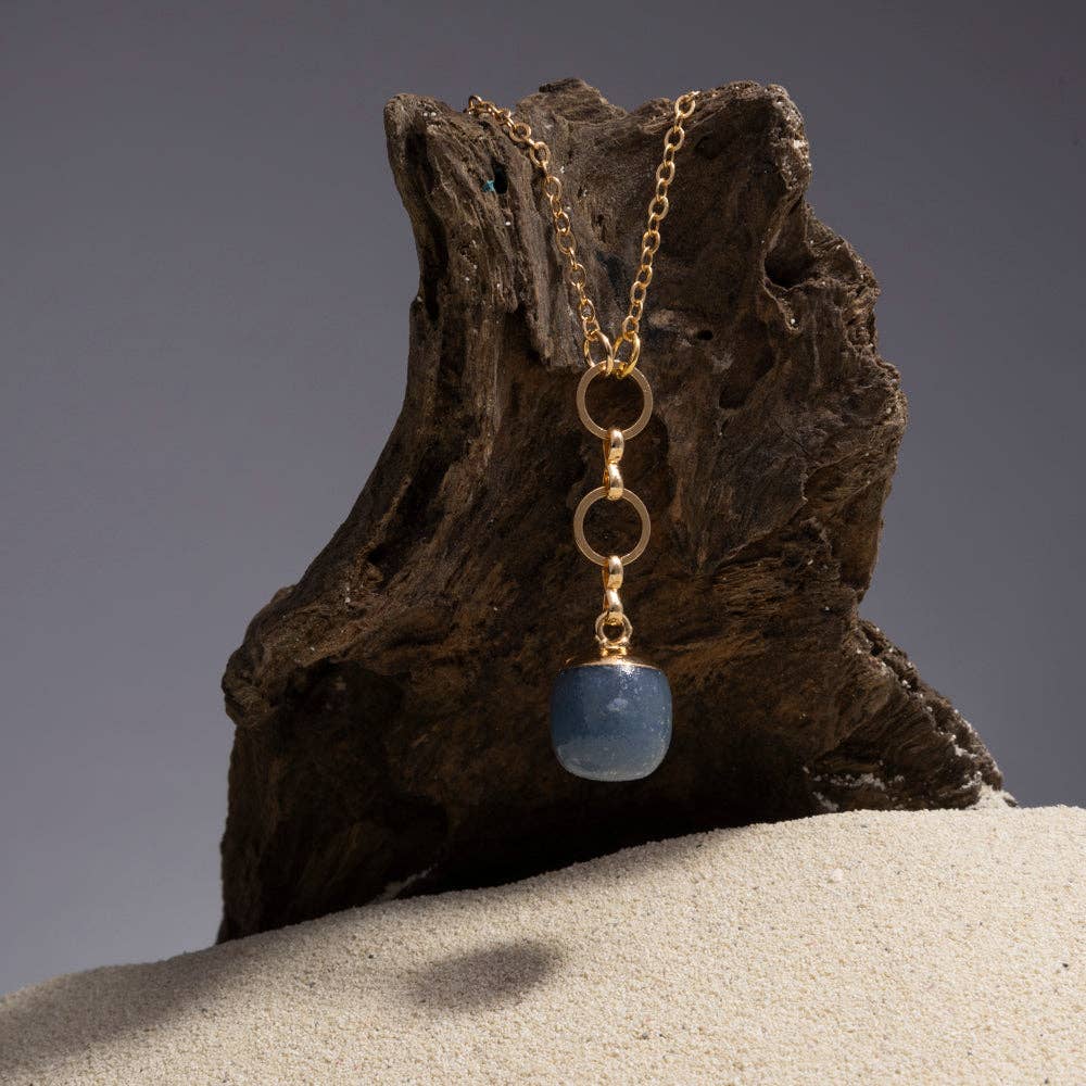 TISH jewelry - Naomi Blue Aventurine Necklace
