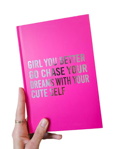 Effie's Paper - Chase Your Dreams :: Hardbound Journal