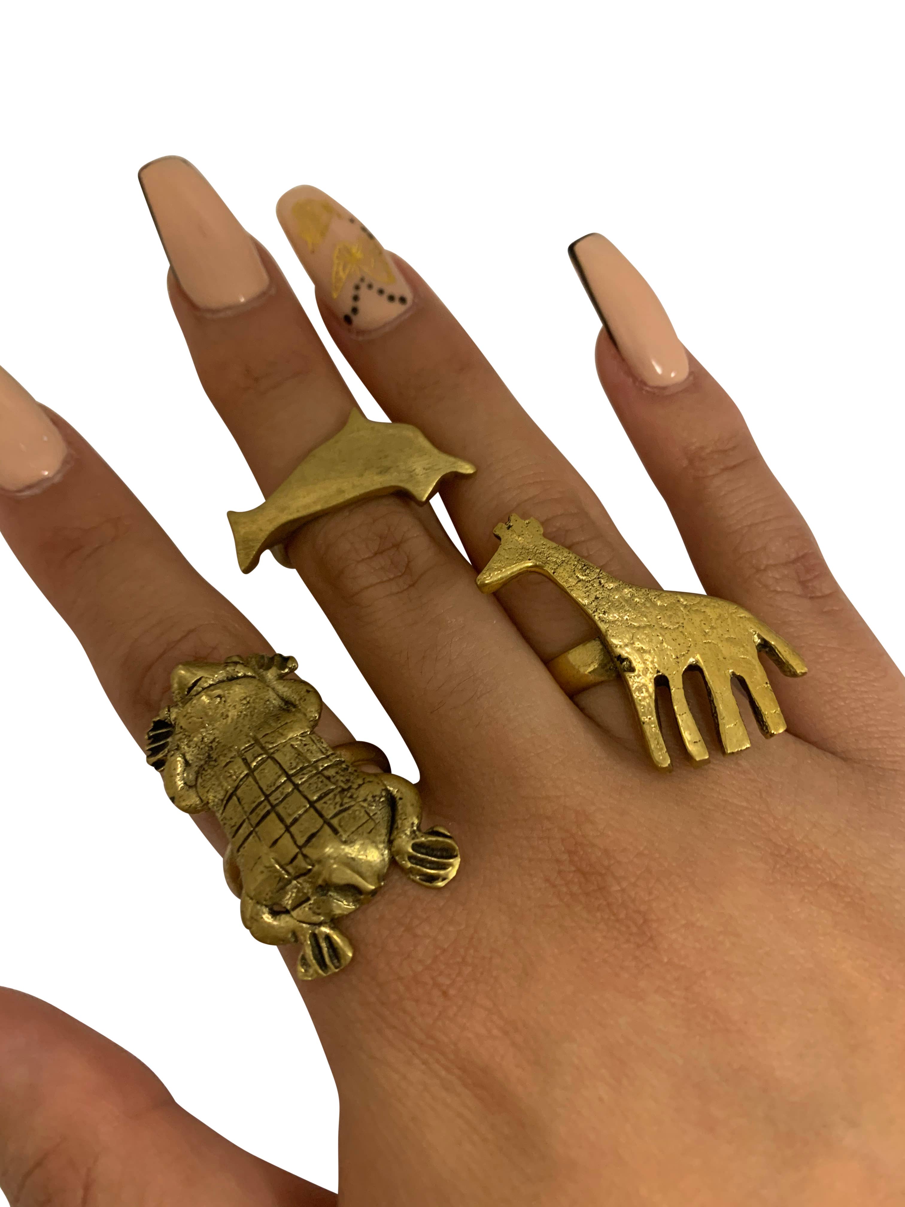 Brass Assorted Fashion rings