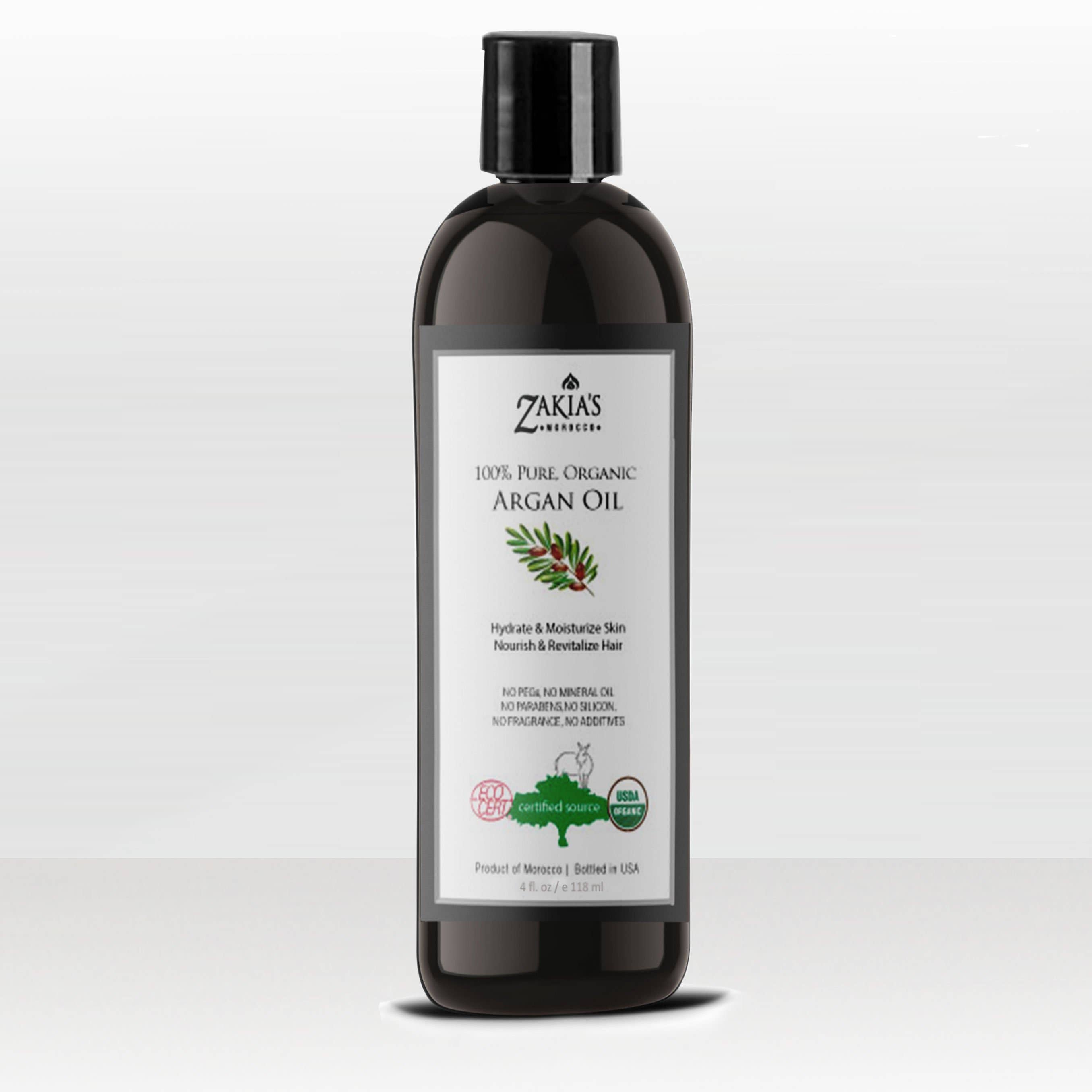Zakia's Morocco - Argan Oil  -organic skin & hair treatment oil - 4 oz