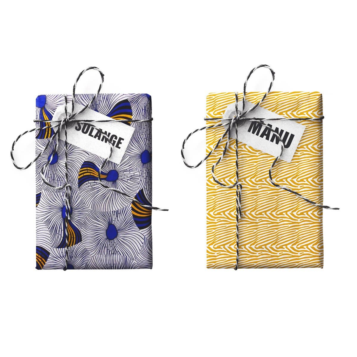 FOLKUS - Solange Manu Double-sided Stone Gift Wrapping Paper