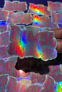 Jammin for Justice - Black Girl Magic Sticker