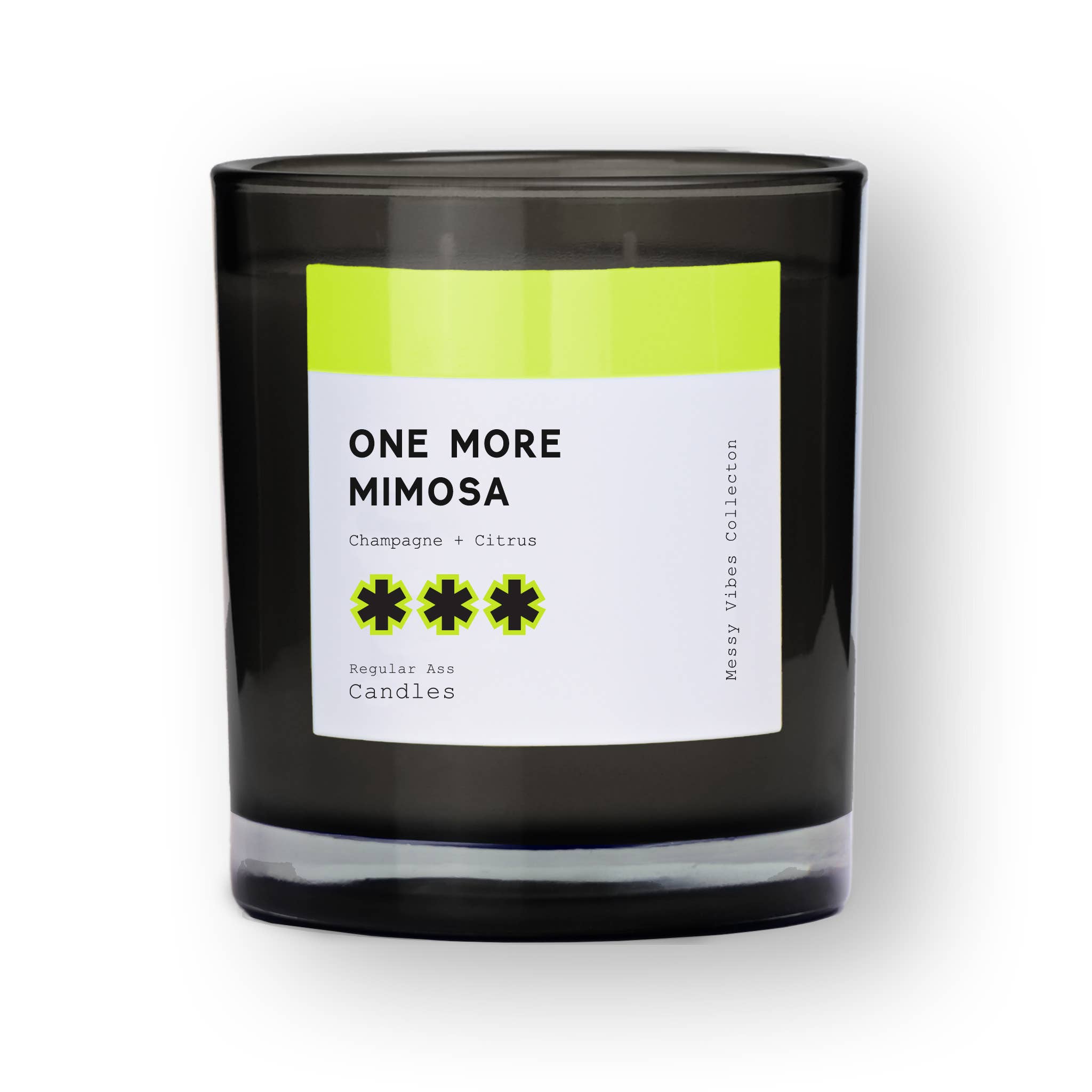 Regular Ass Candles - One More Mimosa 11oz Candle, Champagne + Citrus