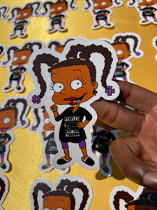 Jammin for Justice - Black Panther Susie Sticker