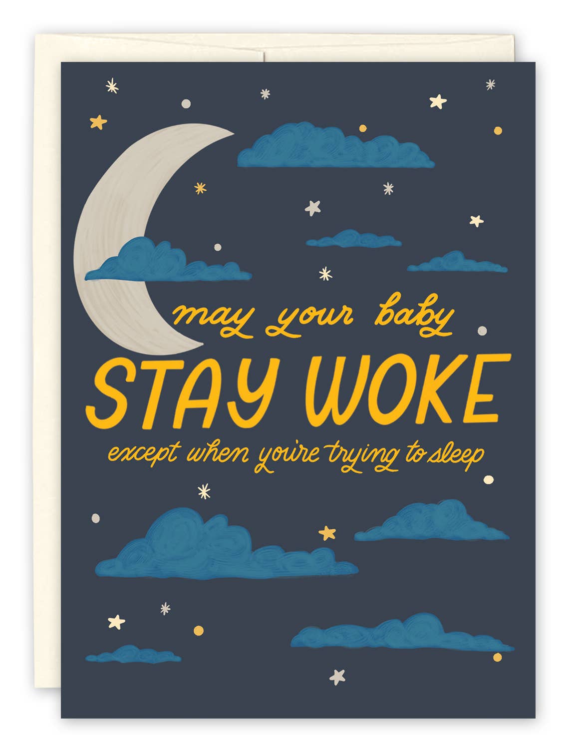 Black Joy Paper - Stay Woke Baby Card