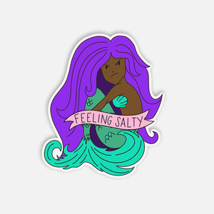Little Lovelies Studio - Feeling Salty Mermaid Sticker